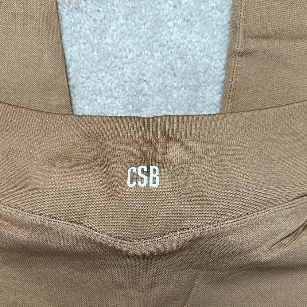 CSB X Isabelle Mathers Neutral/Tan/Sand Leggings